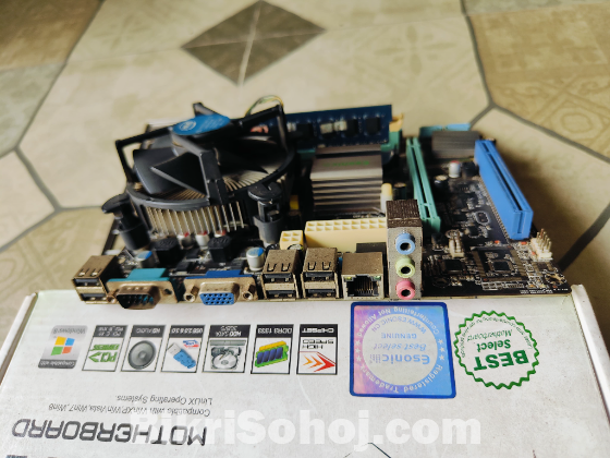 Intel Core 2 duo 4gb Ram/mobo/processor